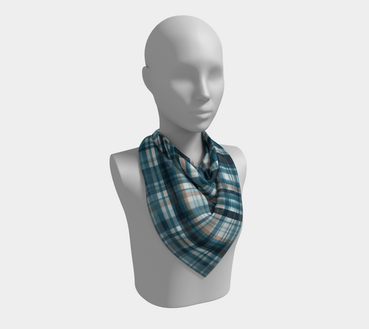 “Mussel Plaid” Scarf