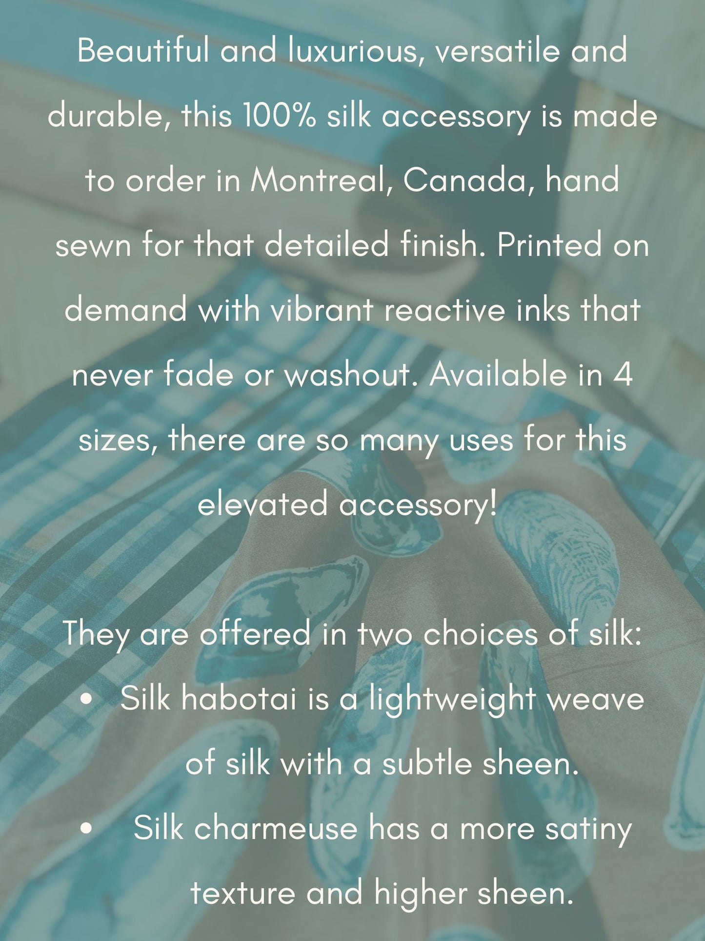 “Mussels in the Sand” Scarf