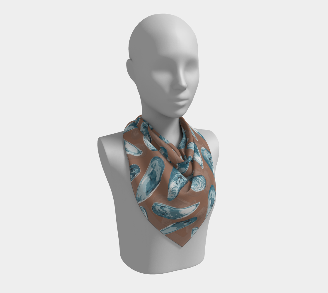 “Mussels in the Sand” Scarf