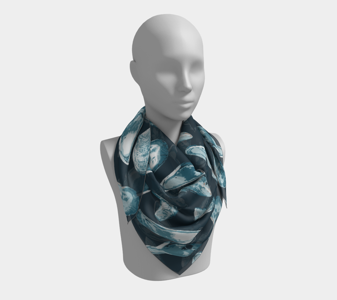 “Mussel Blues” Scarf