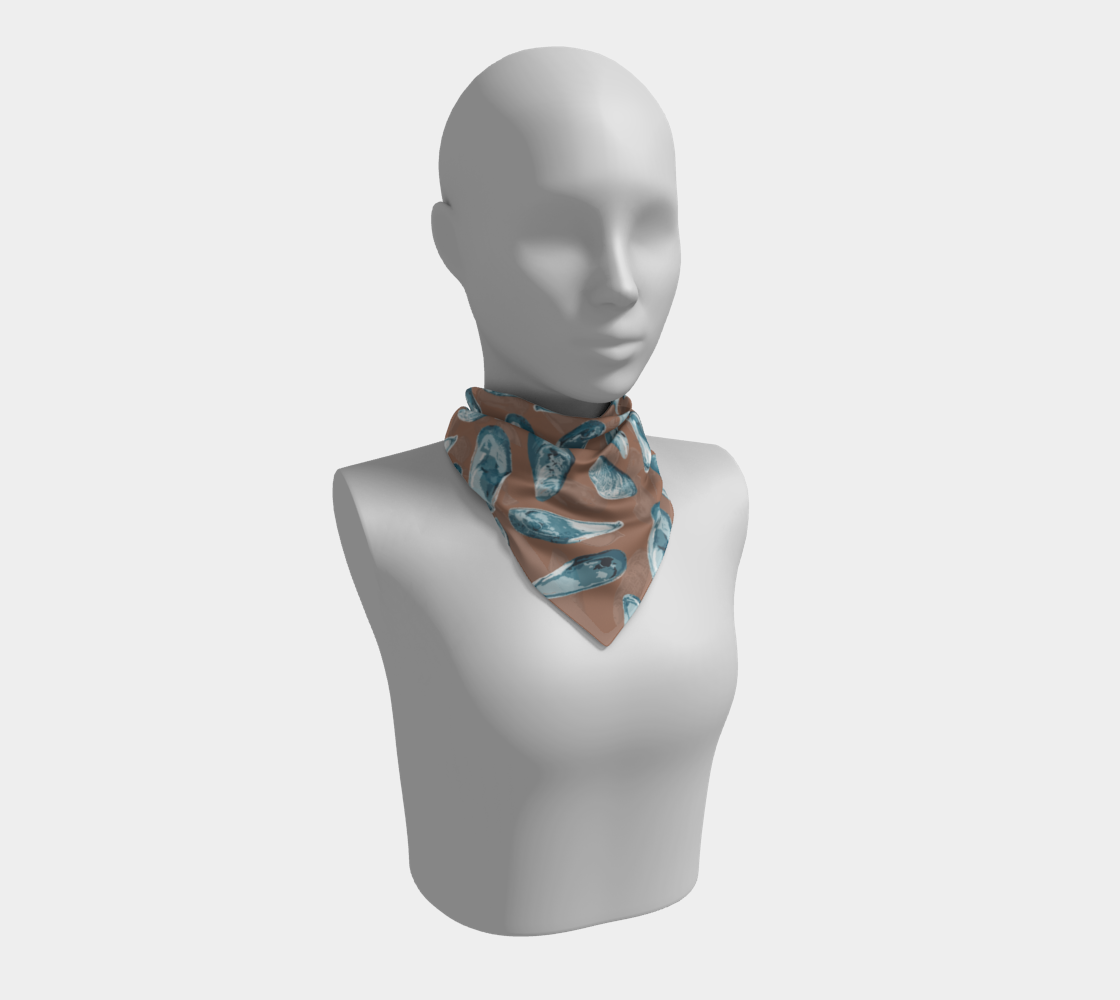 “Mussels in the Sand” Scarf