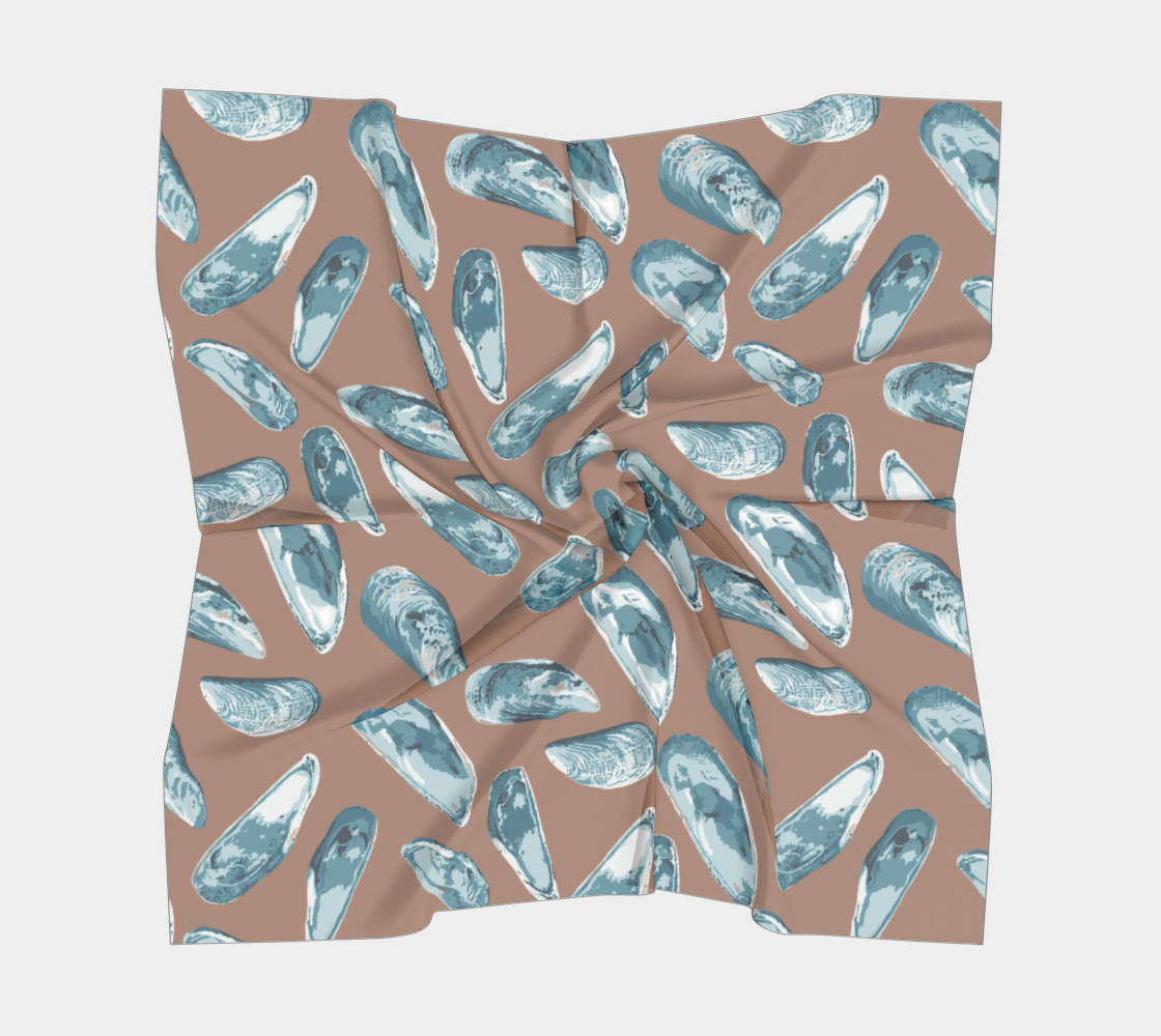 “Mussels in the Sand” Scarf
