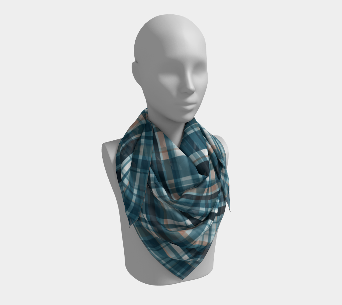 “Mussel Plaid” Scarf