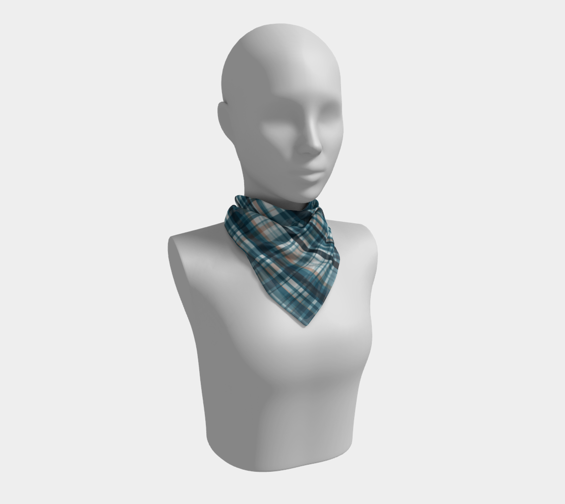 “Mussel Plaid” Scarf